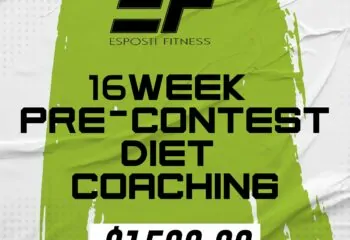 16 Week Pre-Contest Diet Coaching