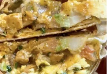 Street Taco Chicken Egg White Breakfast Burrito