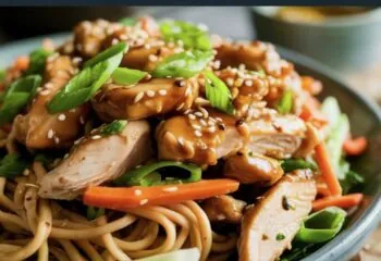 Sesame Ginger Noodle Salad with Chicken Sesame Ginger Noodle Salad with Chicken